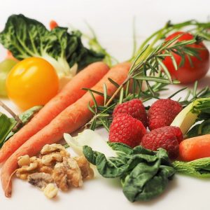 vegetables, fruits, food